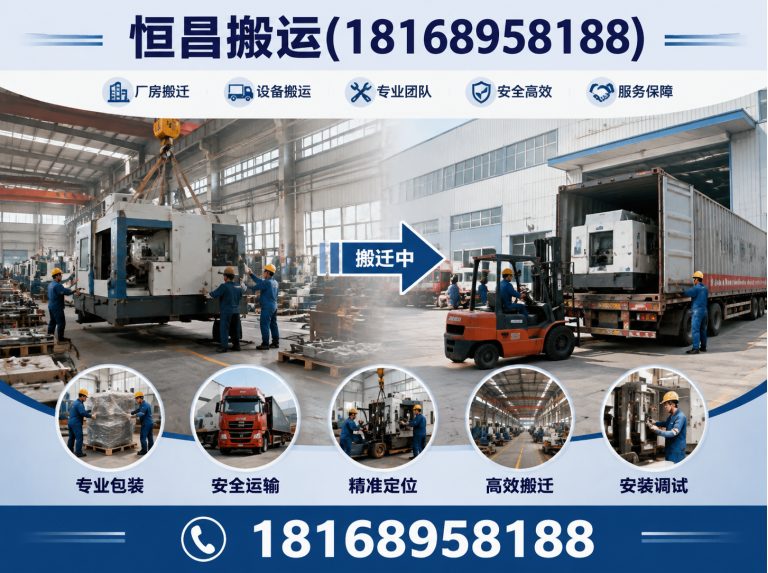 张家港市厂房搬迁展示图